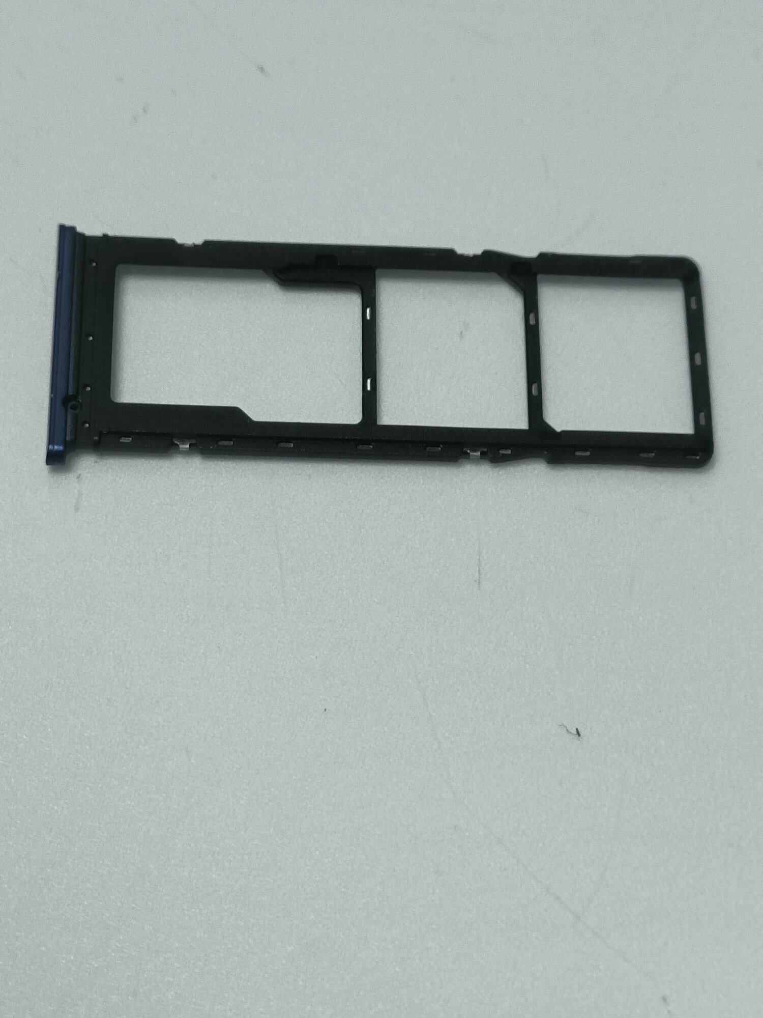 Сим лоток для tecno spark 8p синий — фото 1