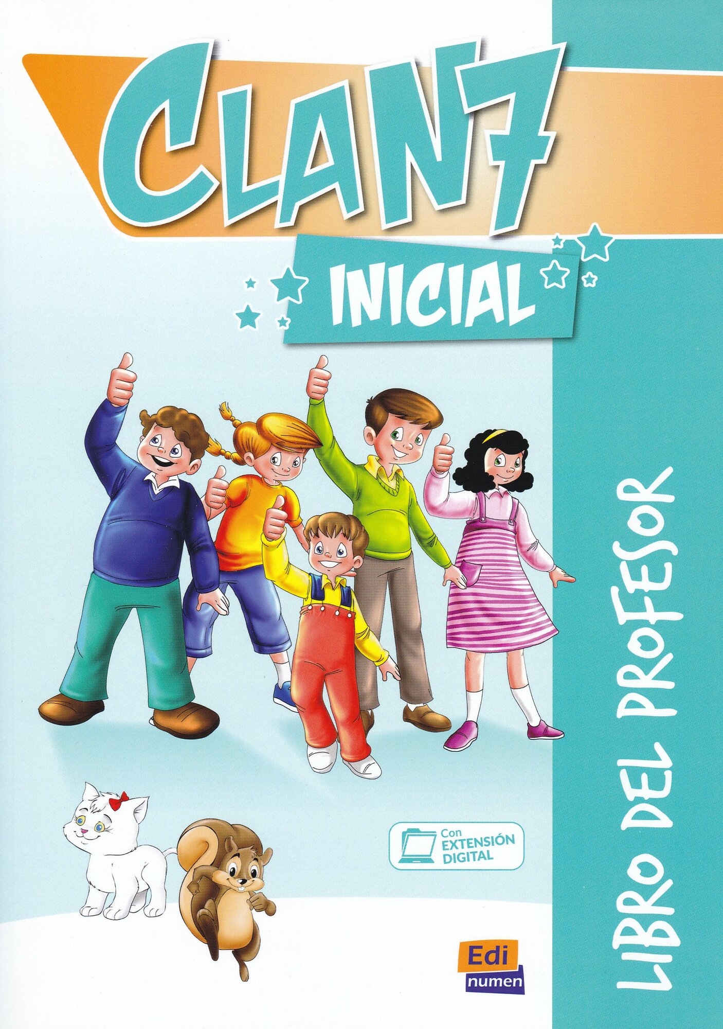 Clan 7. Nivel Inicial. Libro del profesor - фото №1