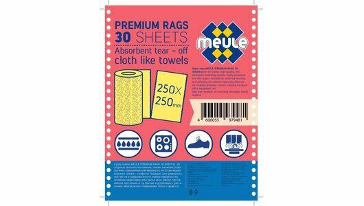Салфетки в рулоне Meule Standart Rags универсальные 30 листов Утконос - фото №6