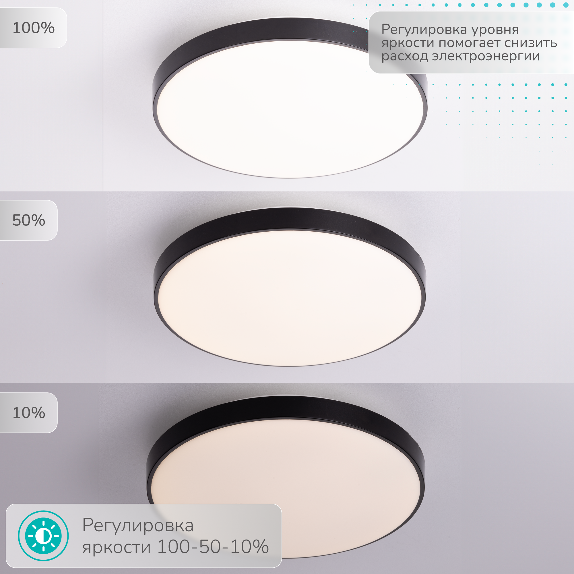 Изображение Люстра потолочная светодиодная KRON IN70521