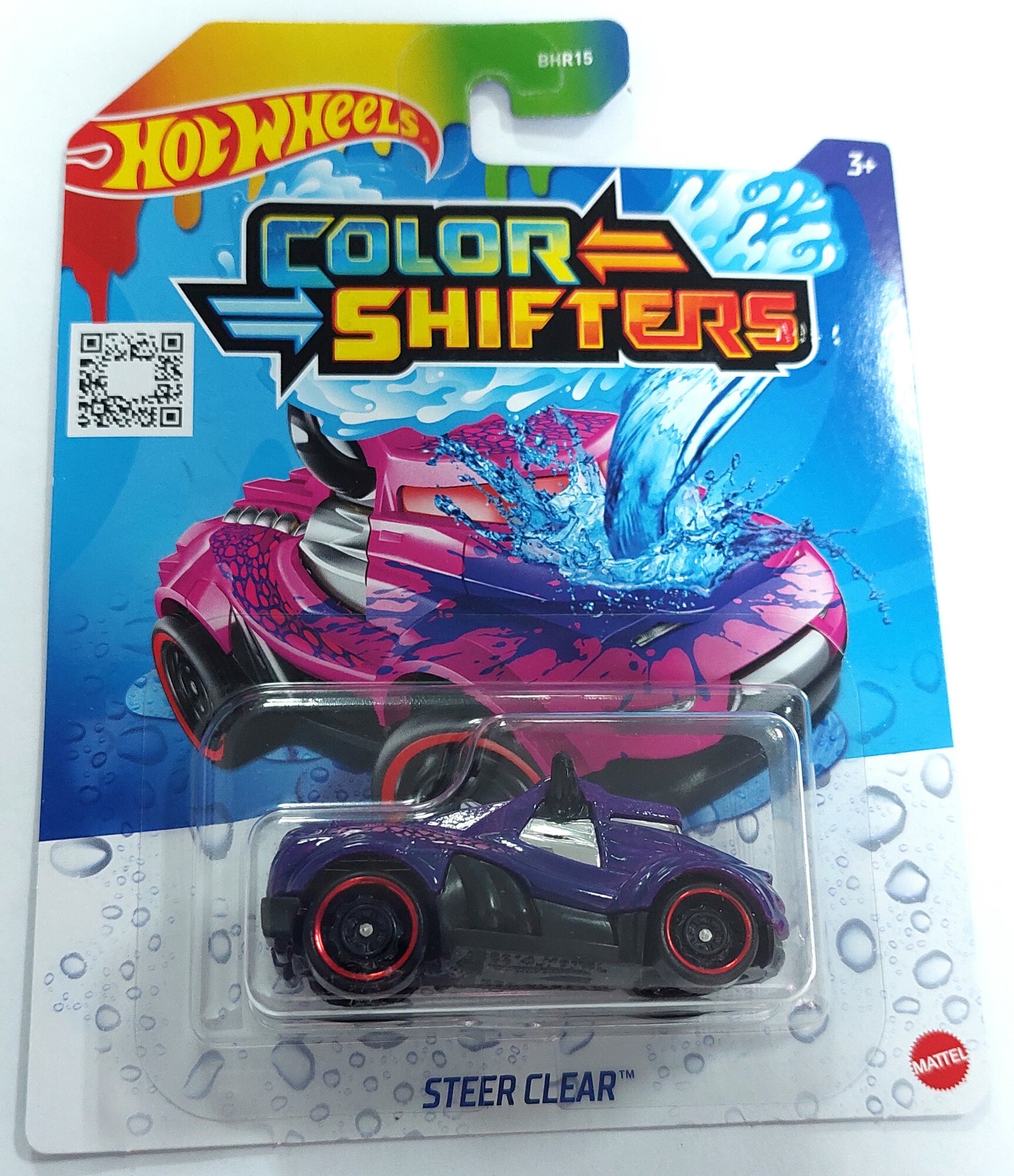 Машинка Hot Wheels BHR15 (Color Shifters ) Steer Clear HXH07-LA15