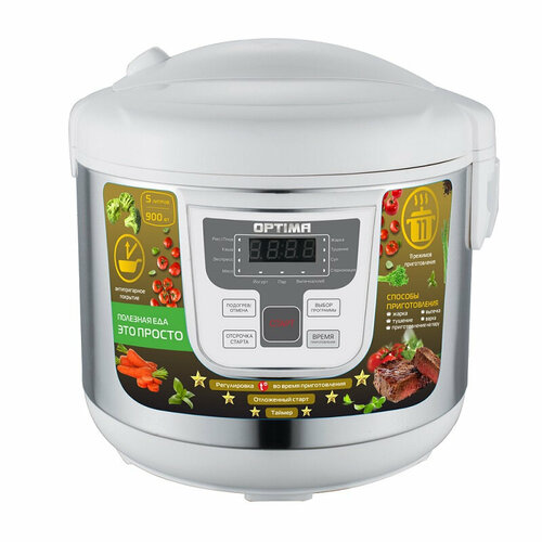 Мультиварка OPTIMA MC-5101 белая 407900₽