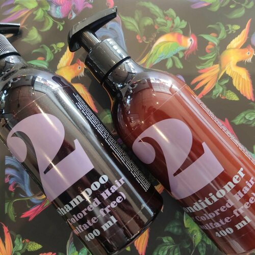 Valentina Kostina cosmetics Набор - Шампунь Кондиционер для окрашенных волос CONDITIONER COLORED HAIR AMAZING COSMETICS 400 мл 1700₽