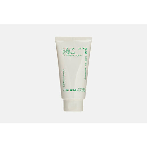 Увлажняющая пенка для умывания Green tea amino cleansing foam 150 мл