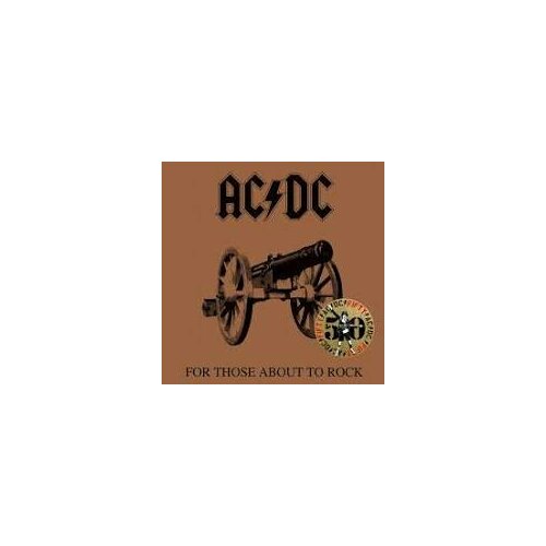 компакт диски sony music ac dc for those about to rock we salute you cd Виниловая пластинка AС/DС / For Those About To Rock (We Salute You) (50th Anniversary Edition) (Gold Nugget Vinyl + Artwork Print) (1LP)