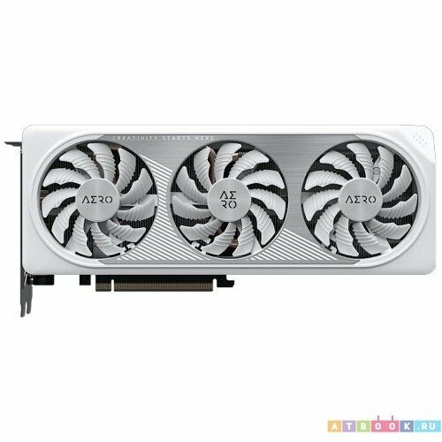 Видеокарта GIGABYTE NVIDIA GeForce RTX 4060 Ti AERO OC 8GB GV-N406TAERO OC-8GD 64801₽