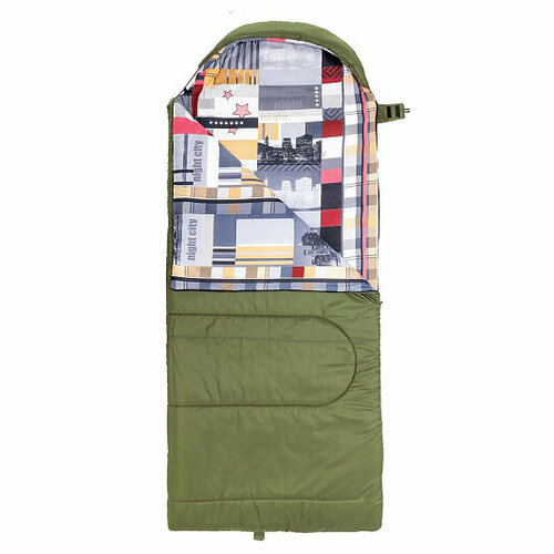 Спальный мешок TRAVEL XXL 300 220х90 Hollowfiber зелёный N-SB-H300-220x90 NISUS 4015₽