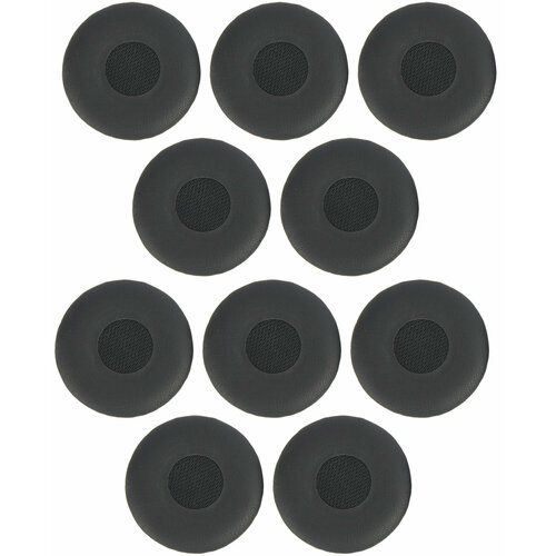 Подушечка из кожзаменителя на динамик для Evolve 20-65 в упаковке 10 шт Jabra Ear Cushion Evolve 14101-46 6190₽