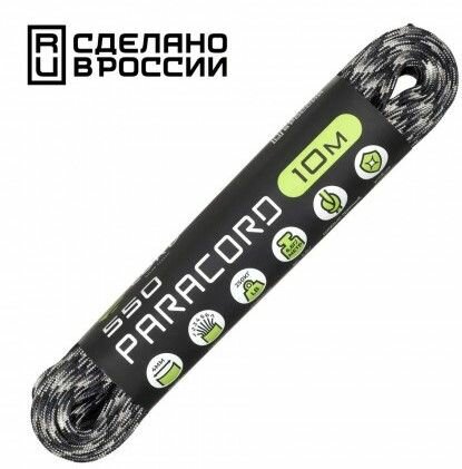 Паракорд 550 CORD nylon 10м RUS (urban camo)