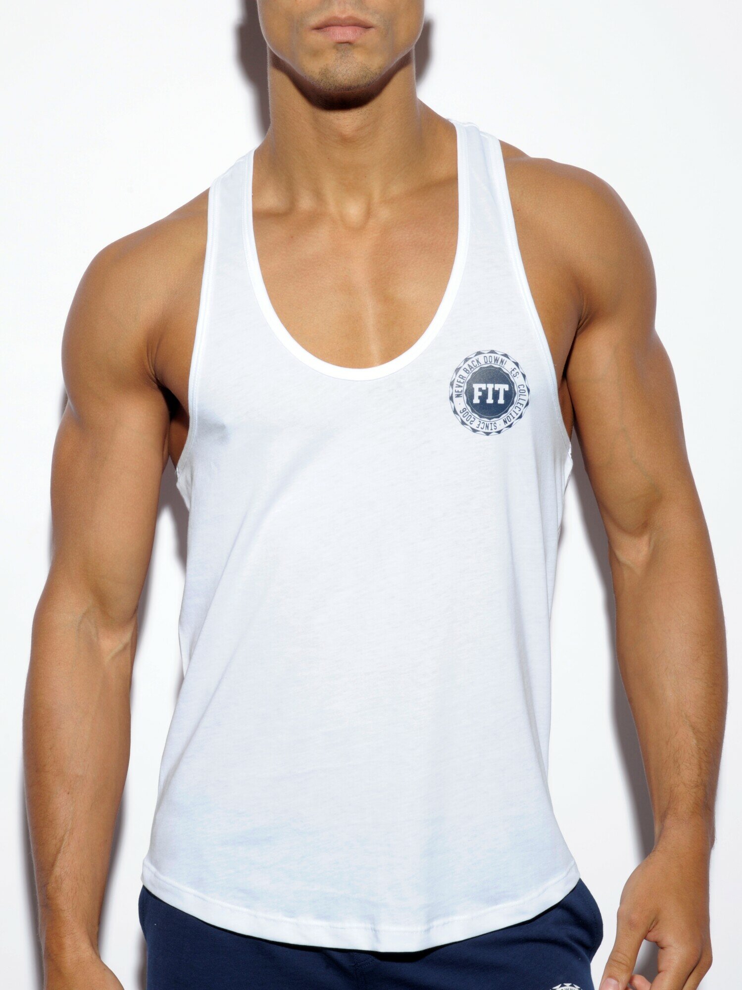 Майка ES Collection Basic Fitness Tank Top, размер M, white