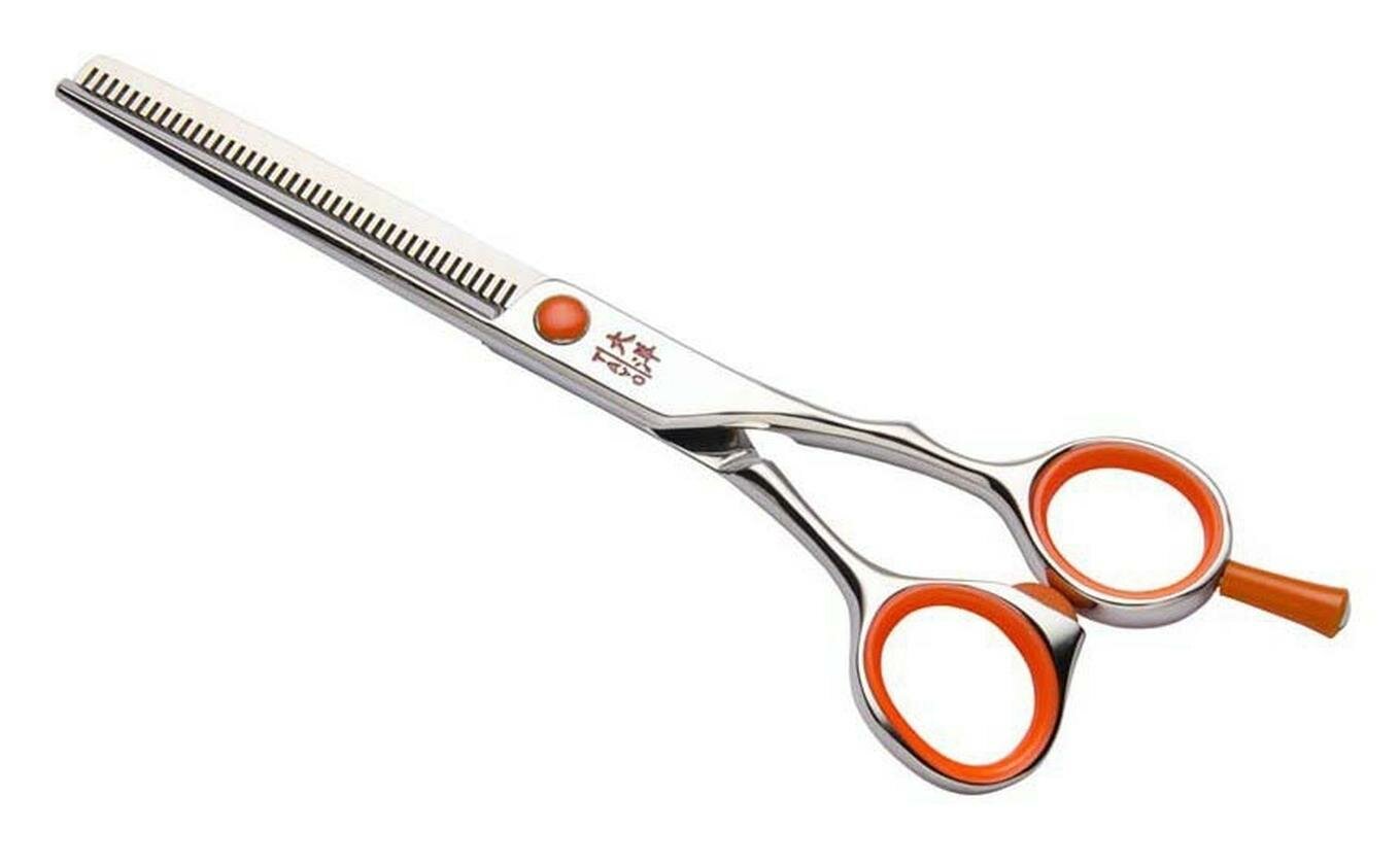 Ножницы филировочные Tayo Orange TQ10460S, нержавеющая сталь, серебристый, 15 см