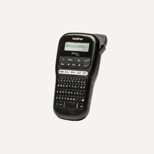 Изображение товара Термотрансферный принтер этикеток Brother PT-H110 (англ. яз), черный