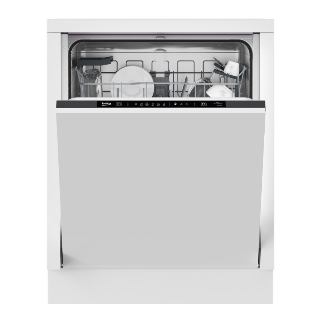 Посудомоечная машина BDIN16420 7628908377 BEKO, 14 комплектов, белый