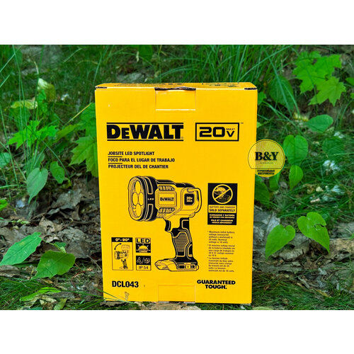 Аккумуляторный фонарь DEWALT DCL043 20В
