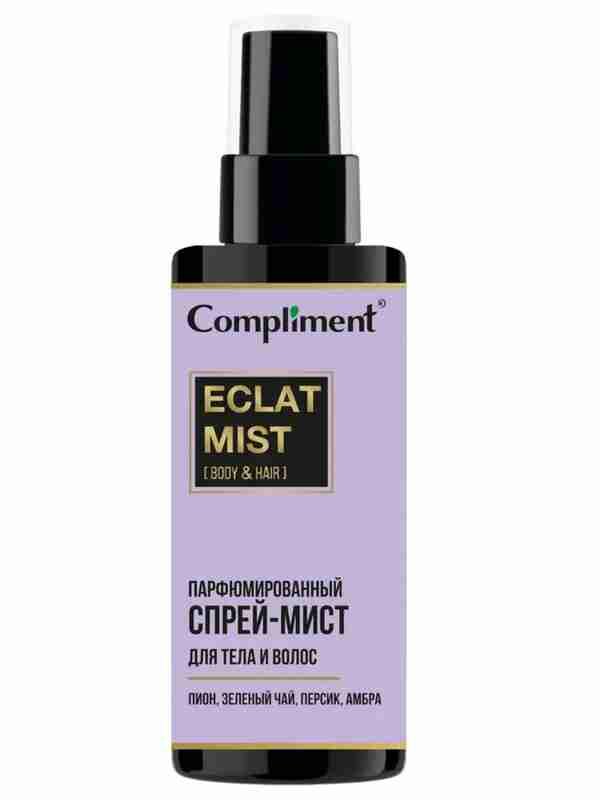 Спрей-мист Compliment "Eclat", парфюмированный, для тела и волос, 110 мл — фото 1
