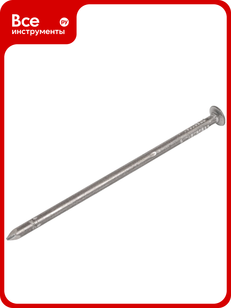 Строительные гвозди без покрытия 25x60 мм 1 кг 85003425