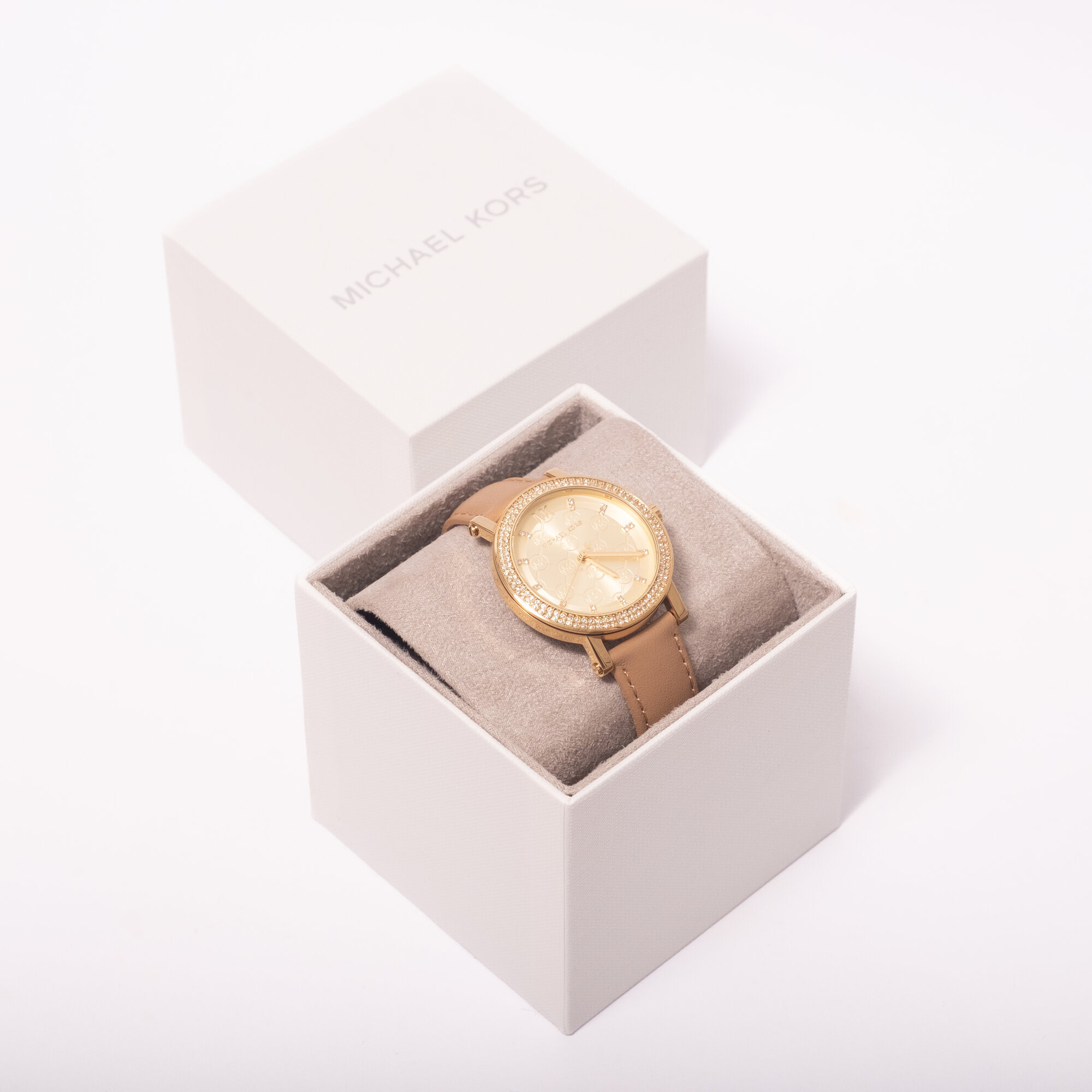 Наручные часы MICHAEL KORS, золотой/коричневый — фото 1