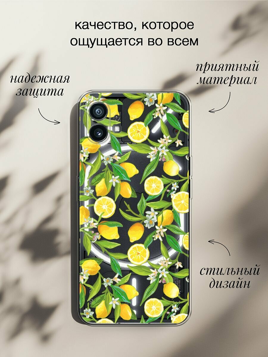 Силиконовый чехол на Nothing Phone 1 / nothing phone 1 летний — фото 1