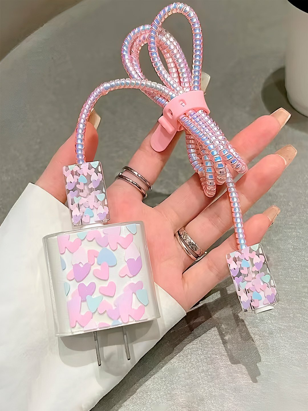 Чехол для зарядки, защита для зарядки, Iphone, чехол, зарядка, кабель