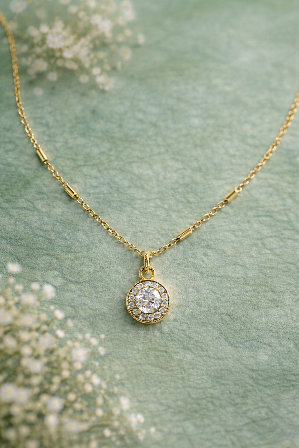 Цепь, 1 шт., длина 40 см, золотистый — фото 1