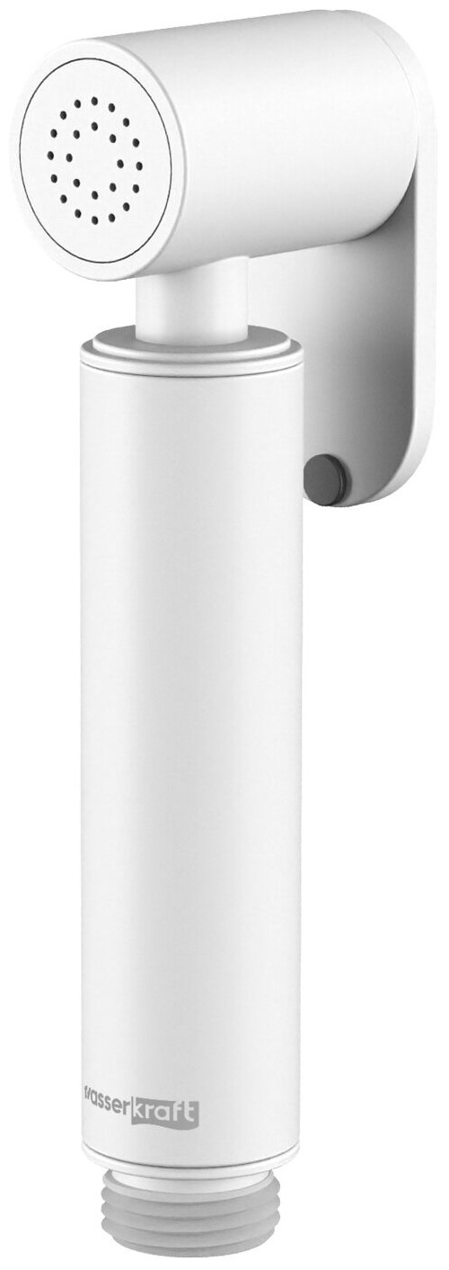 Mindel A232 Гигиеническая лейка с фиксатором WasserKRAFT белый Soft-touch