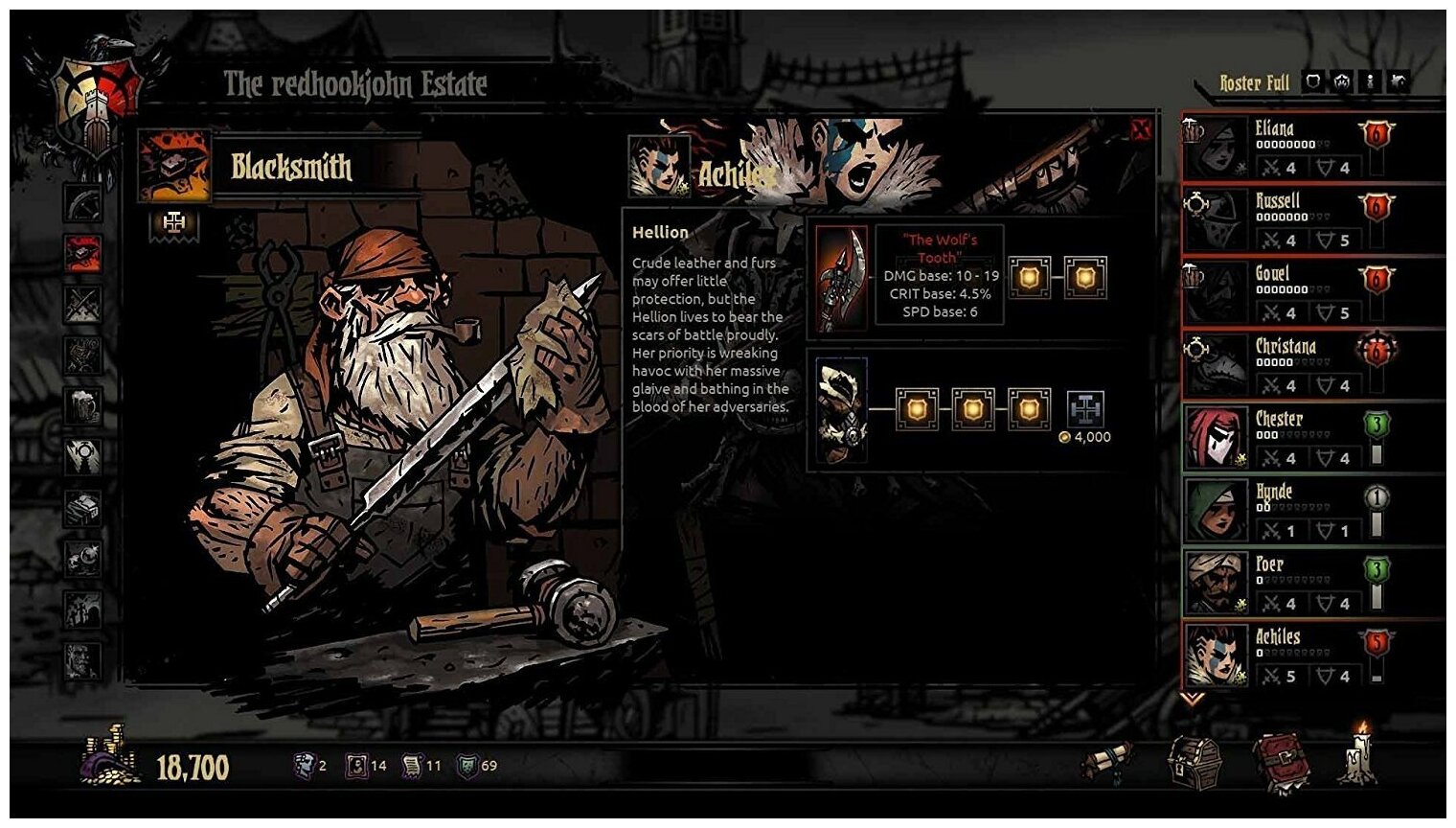 Карта багряного двора darkest dungeon