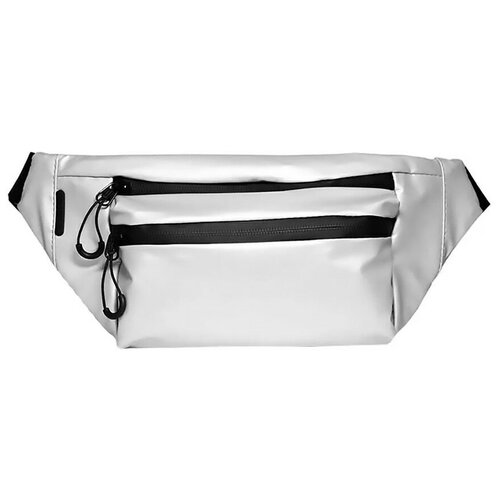 фото Сумка на пояс xiaomi freetie multifunctional sports leisure waist bag silver (м51013)