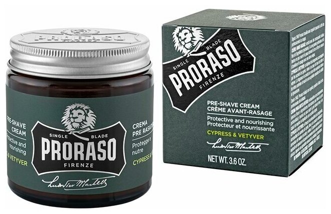 Proraso Cypress & Vetyver Pre-Shaving Cream Крем перед бритьём 100мл