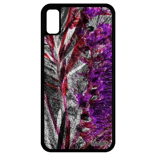 фото Красивый чехол на телефон // apple iphone xr // "экзотик" лепестки фон, utaupia, цветной