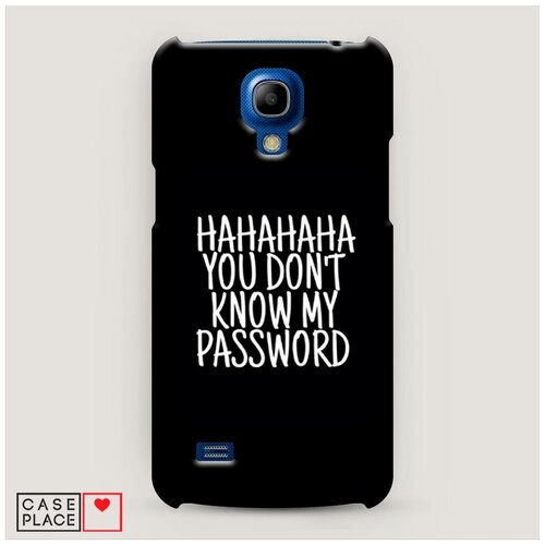 фото Чехол пластиковый samsung galaxy s4 mini hahaha case place