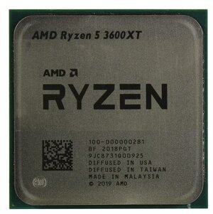 Процессор AMD Ryzen 5 3600XT AM4,  6 x 3800 МГц