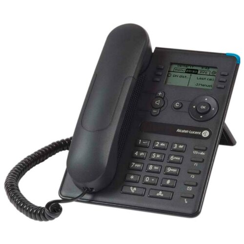 Системный телефон Alcatel-Lucent 8008 (3MG08010AA) черный