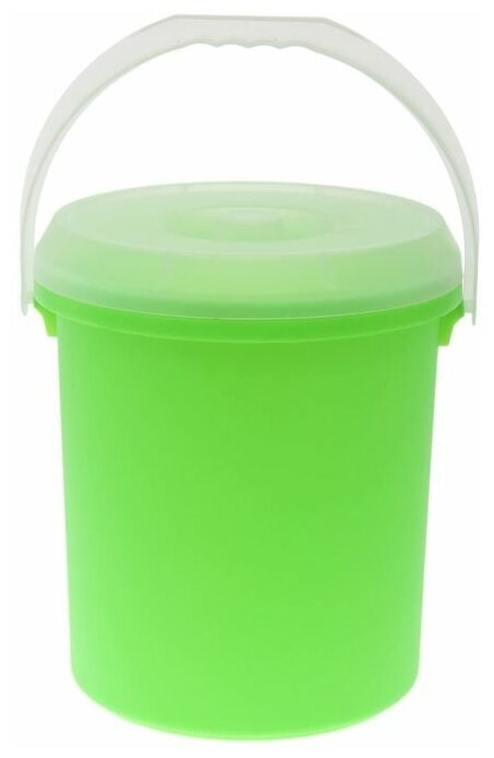 Ведро с крышкой Darel plastic, 20 л, цвет микс