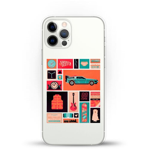 фото Силиконовый чехол back на apple iphone 12 pro max andy & paul