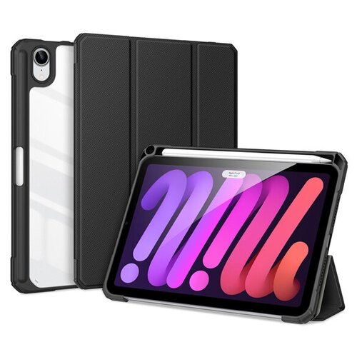 фото Чехол книжка dux ducis для apple ipad mini 6 (2021) toby series черная