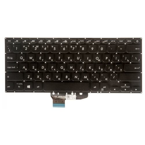 Laptop Keyboard клавиатура для ноутбука Asus Vivobook 14 X403F 2019 черная с подсветкой 4576₽