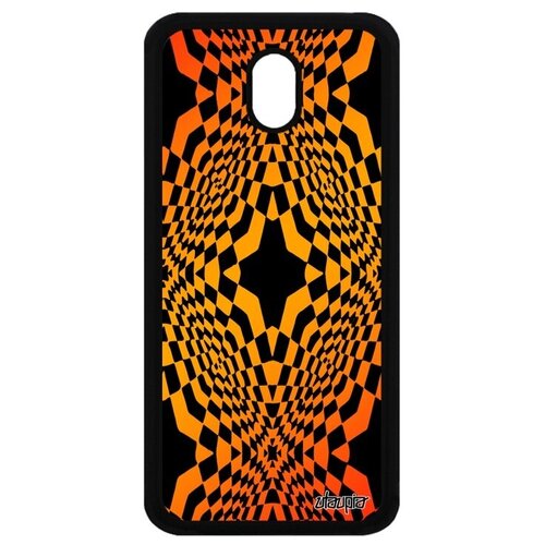 фото Защитный чехол для мобильного // samsung galaxy j5 2017 // "иллюзия звезда" стиль ромб, utaupia, оранжевый