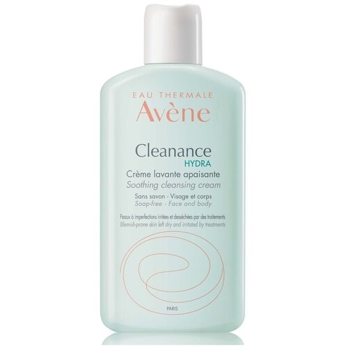 Avene Cleanance Hydra крем очищающий успокаивающий для проблемной кожи, 200 мл*2 упаковки