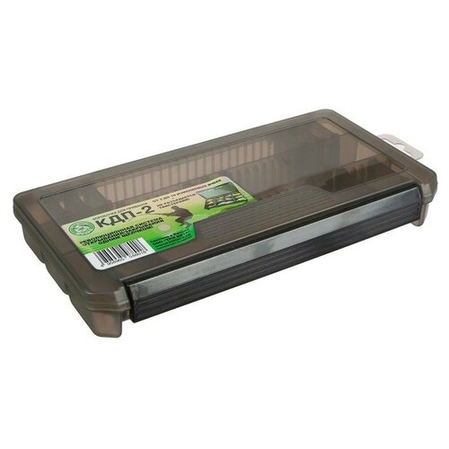 Три кита Коробка для приманок КДП-2 дымка, 230 х 115 х 35 мм