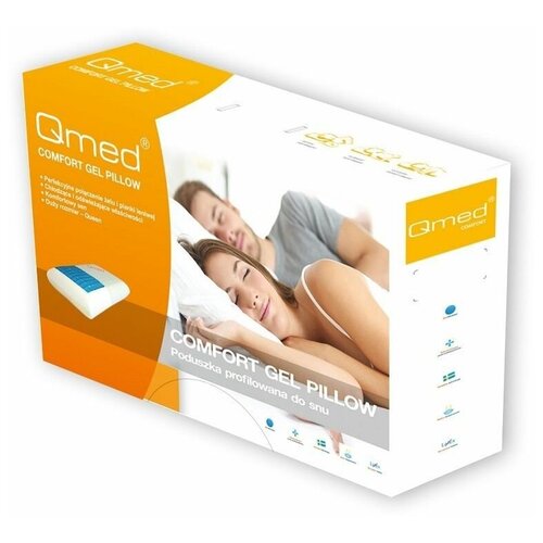 Подушка ортопедическая под голову Qmed COMFORT GEL