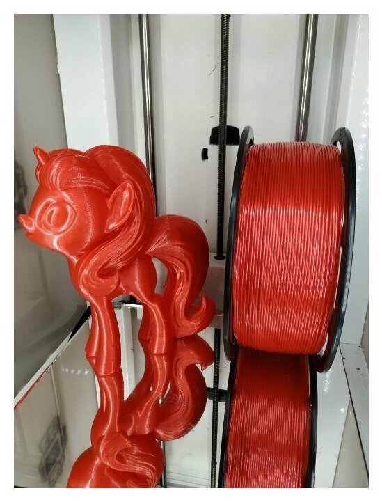 PETG пруток АБС Мейкер 175 красный 1 кг