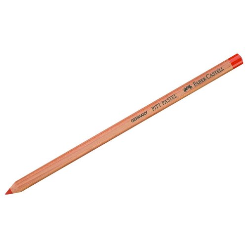 Faber-Castell Пастельный карандаш Pitt Pastel, 6 шт., 118 алый faber castell набор карандашей pitt graphite 112997 черный 5 шт