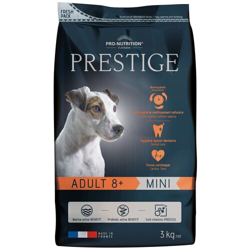 Корм для собак Prestige ADULT 8+ mini 3 кг (4 шт.)