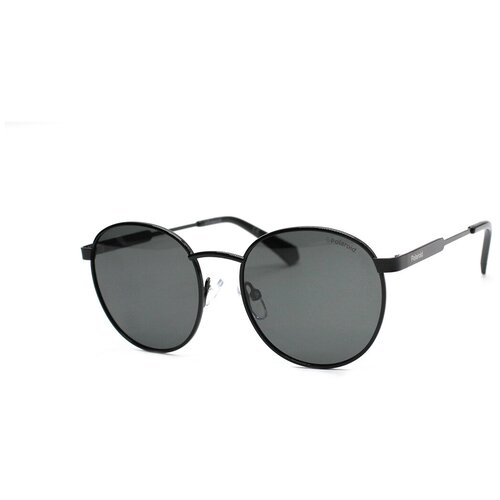 Солнцезащитные очки Polaroid PLD 8039/S, черный, серый пуловер мужской s oliver артикул 130 10 109 17 170 2108449 цвет черный код цвета 9999 размер xl