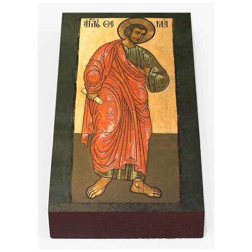 фома дидим святой апостол икона на холсте Апостол Фома Дидим, икона на доске 7*13 см