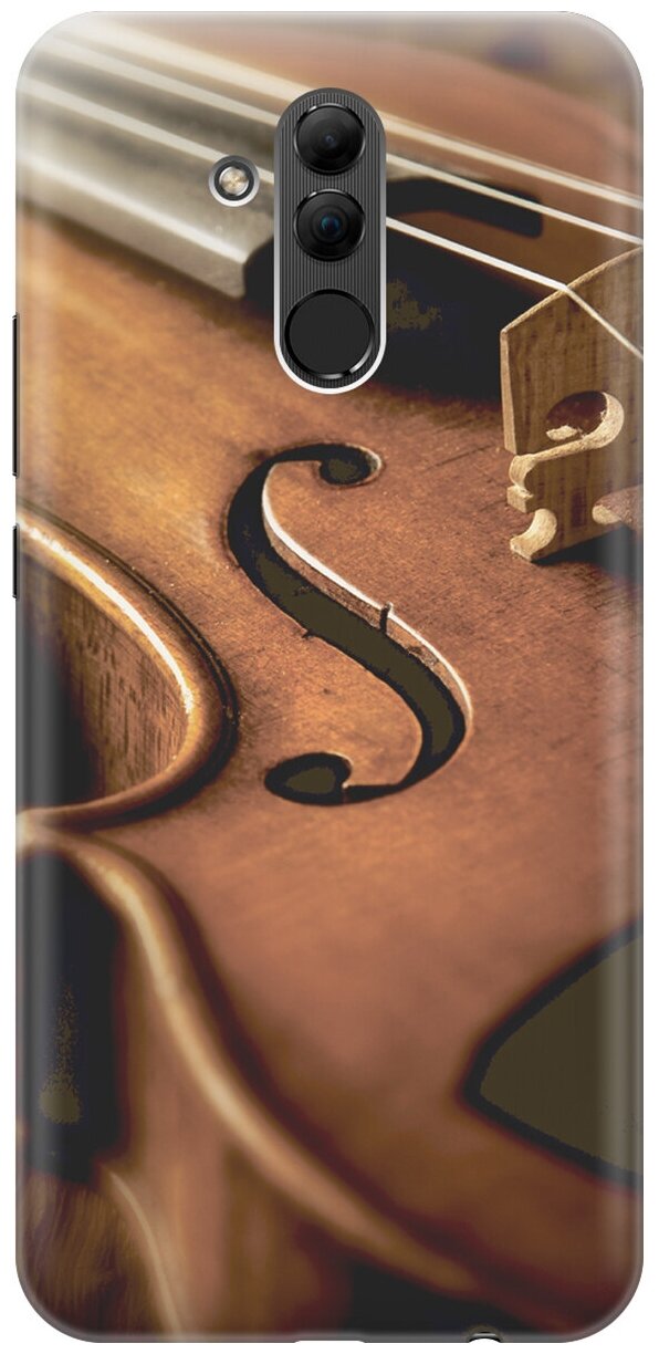 Силиконовый чехол Струны скрипки на Huawei Mate 20 Lite / Хуавей Мейт 20 Лайт