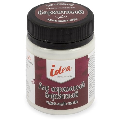 VISTA-ARTISTA Лак акриловый IVA-50 50 мл 03 матовый бархатный 635₽