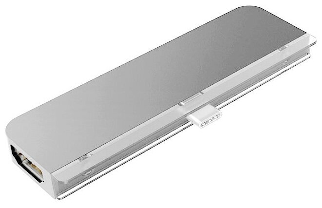 USB-хаб HyperDrive 6-in-1 USB-C Hub для iPad Pro серебристый (HD319-SILVER) без переходника