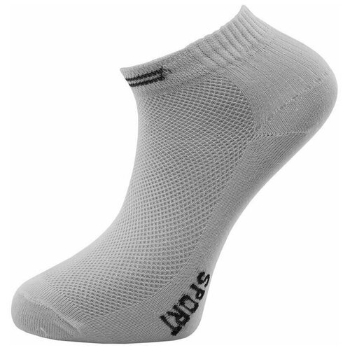 Носки , размер 25, белый носки мужские укороченные