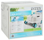 Автоматический пылесос для бассейна Intex ZX300 28005 белый